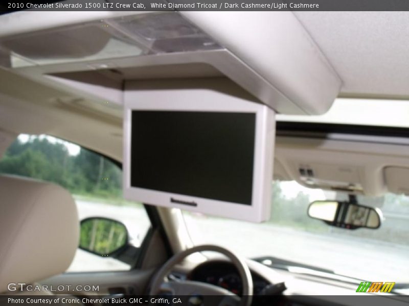 White Diamond Tricoat / Dark Cashmere/Light Cashmere 2010 Chevrolet Silverado 1500 LTZ Crew Cab