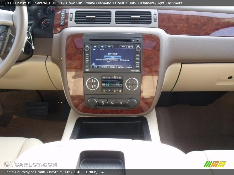 White Diamond Tricoat / Dark Cashmere/Light Cashmere 2010 Chevrolet Silverado 1500 LTZ Crew Cab