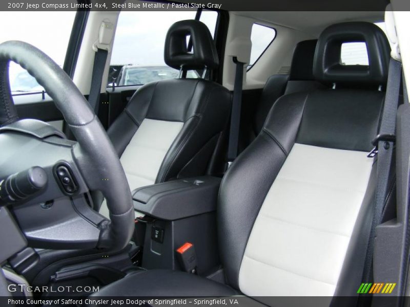 Steel Blue Metallic / Pastel Slate Gray 2007 Jeep Compass Limited 4x4