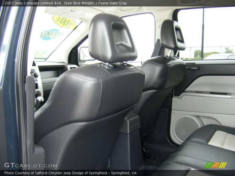 Steel Blue Metallic / Pastel Slate Gray 2007 Jeep Compass Limited 4x4