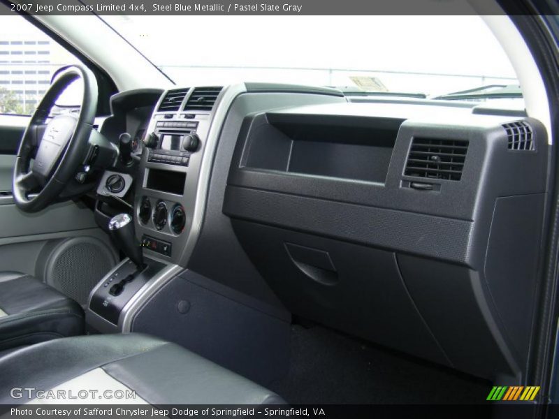 Steel Blue Metallic / Pastel Slate Gray 2007 Jeep Compass Limited 4x4