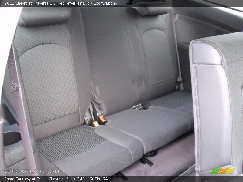 Red Jewel Metallic / Ebony/Ebony 2011 Chevrolet Traverse LT