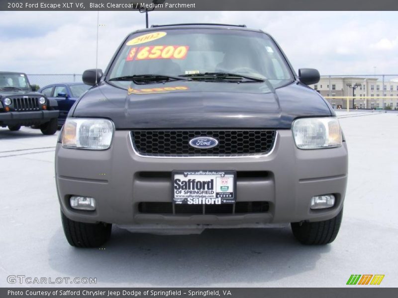 Black Clearcoat / Medium Parchment 2002 Ford Escape XLT V6