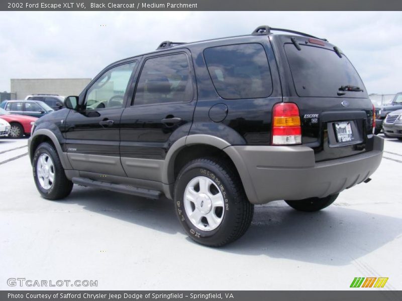 Black Clearcoat / Medium Parchment 2002 Ford Escape XLT V6