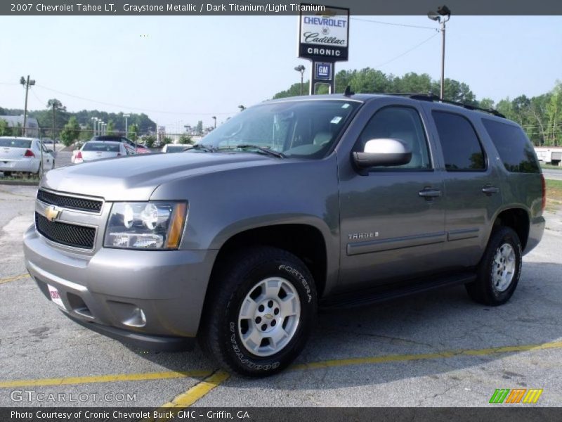 Graystone Metallic / Dark Titanium/Light Titanium 2007 Chevrolet Tahoe LT