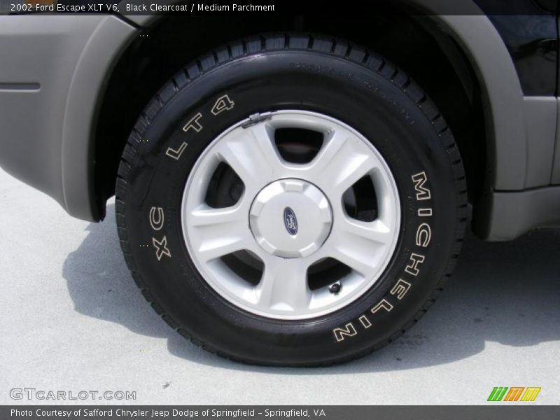 Black Clearcoat / Medium Parchment 2002 Ford Escape XLT V6