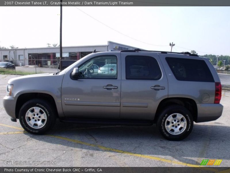Graystone Metallic / Dark Titanium/Light Titanium 2007 Chevrolet Tahoe LT