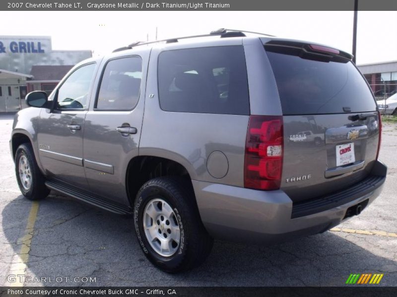 Graystone Metallic / Dark Titanium/Light Titanium 2007 Chevrolet Tahoe LT