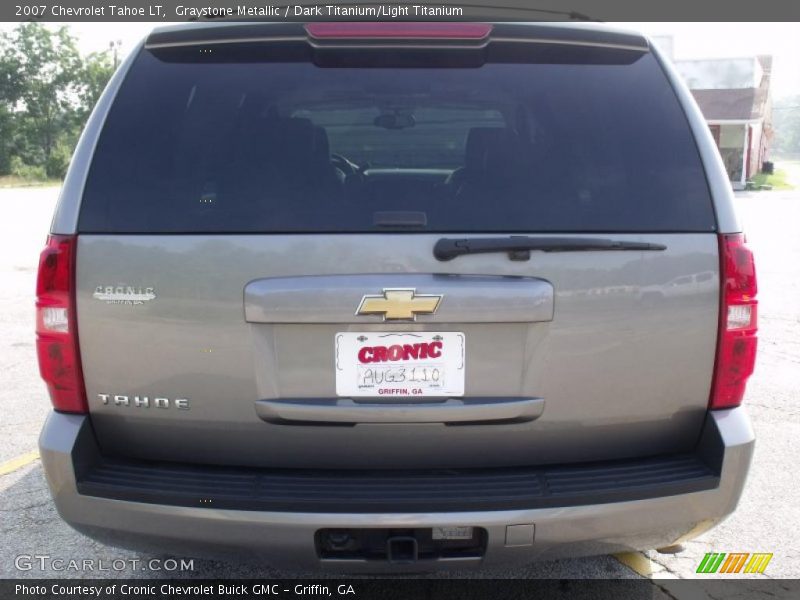 Graystone Metallic / Dark Titanium/Light Titanium 2007 Chevrolet Tahoe LT