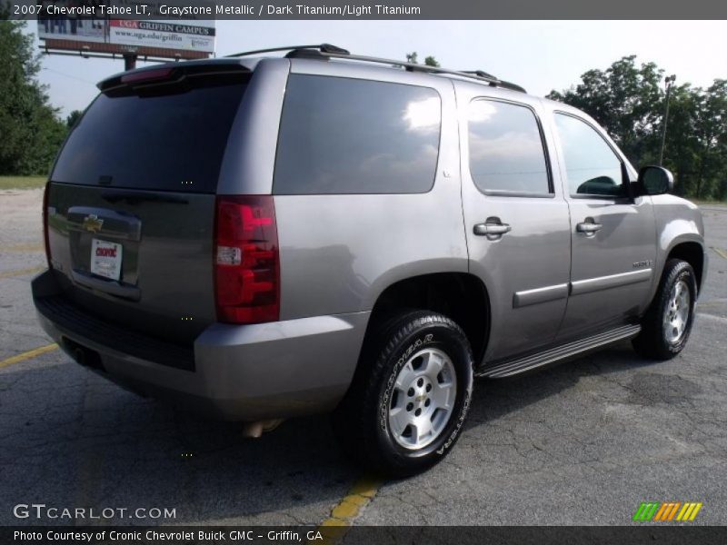 Graystone Metallic / Dark Titanium/Light Titanium 2007 Chevrolet Tahoe LT
