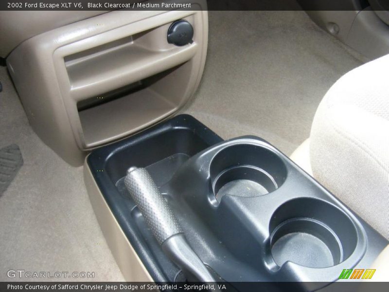 Black Clearcoat / Medium Parchment 2002 Ford Escape XLT V6
