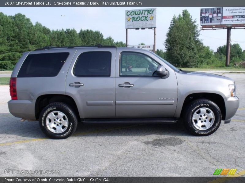 Graystone Metallic / Dark Titanium/Light Titanium 2007 Chevrolet Tahoe LT