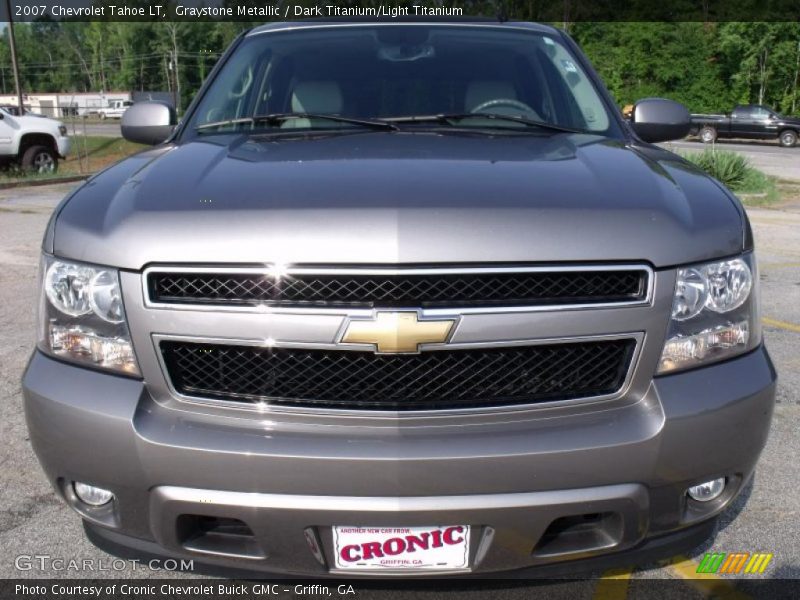 Graystone Metallic / Dark Titanium/Light Titanium 2007 Chevrolet Tahoe LT