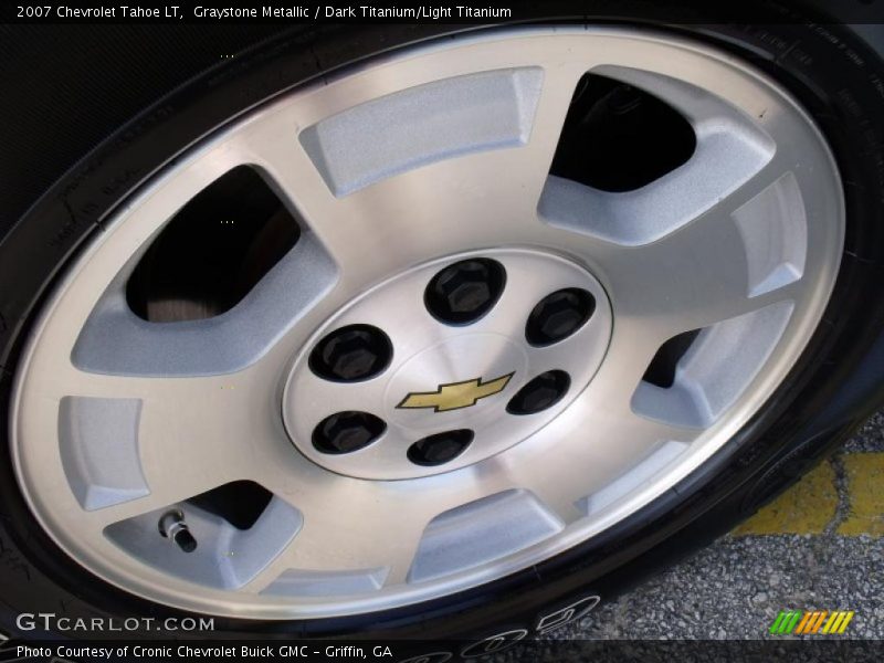 Graystone Metallic / Dark Titanium/Light Titanium 2007 Chevrolet Tahoe LT
