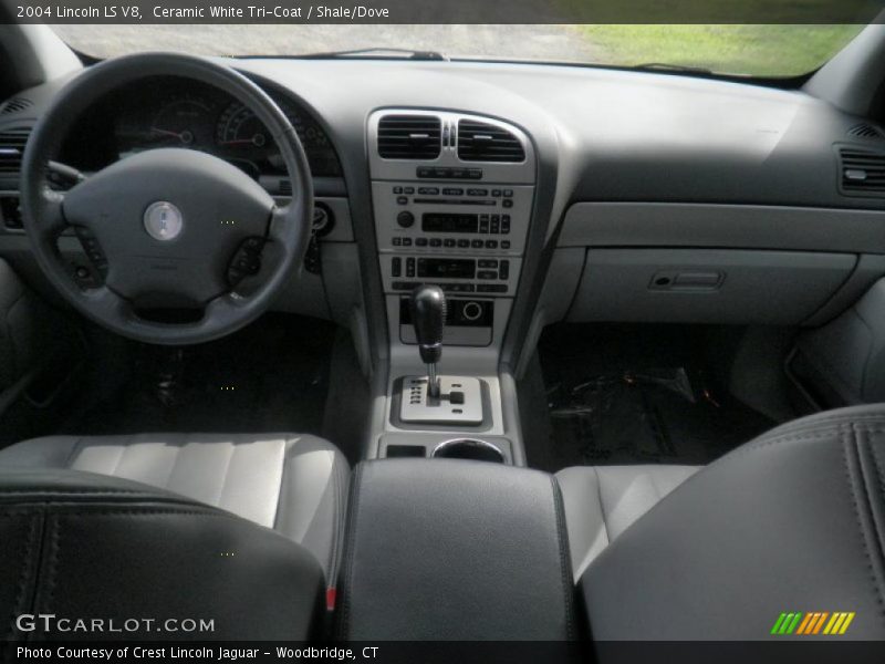 Ceramic White Tri-Coat / Shale/Dove 2004 Lincoln LS V8