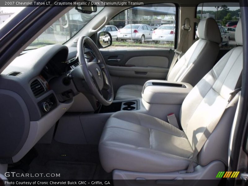 Graystone Metallic / Dark Titanium/Light Titanium 2007 Chevrolet Tahoe LT