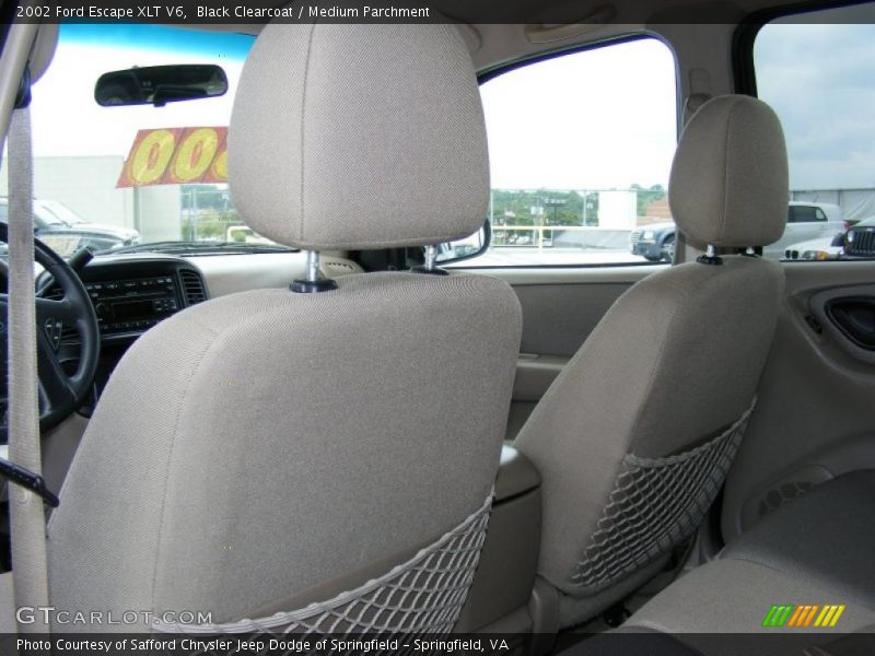 Black Clearcoat / Medium Parchment 2002 Ford Escape XLT V6