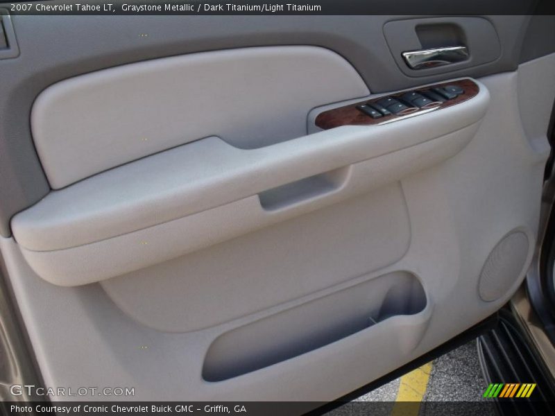 Graystone Metallic / Dark Titanium/Light Titanium 2007 Chevrolet Tahoe LT