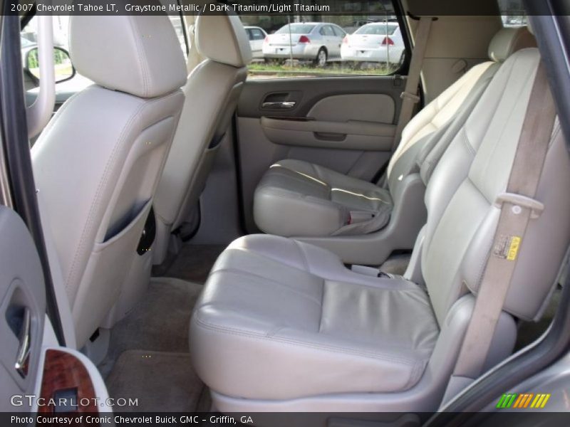 Graystone Metallic / Dark Titanium/Light Titanium 2007 Chevrolet Tahoe LT