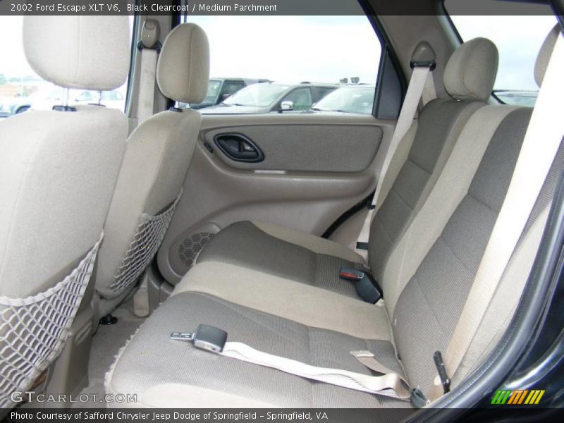 Black Clearcoat / Medium Parchment 2002 Ford Escape XLT V6