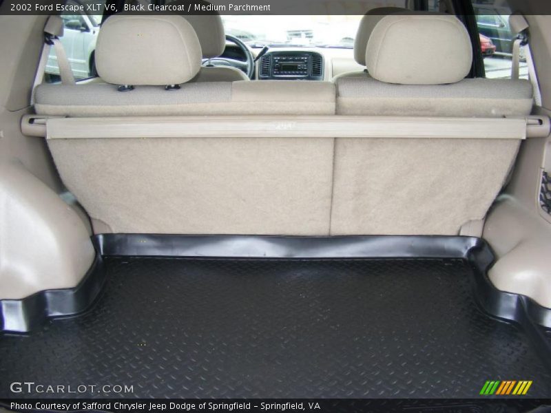 Black Clearcoat / Medium Parchment 2002 Ford Escape XLT V6