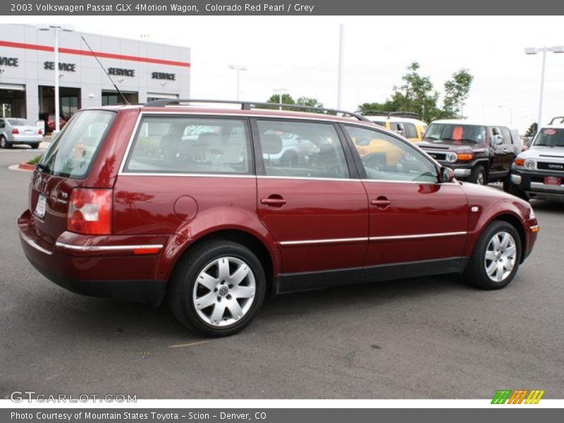 Colorado Red Pearl / Grey 2003 Volkswagen Passat GLX 4Motion Wagon