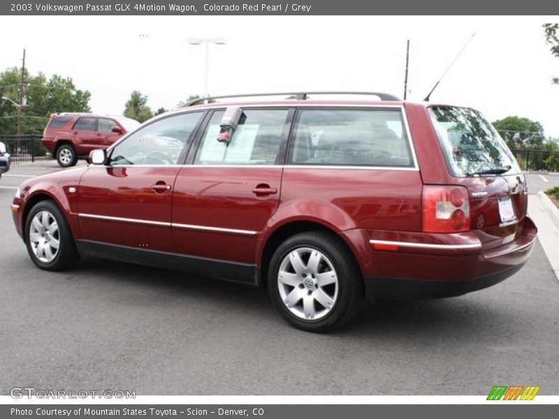 Colorado Red Pearl / Grey 2003 Volkswagen Passat GLX 4Motion Wagon