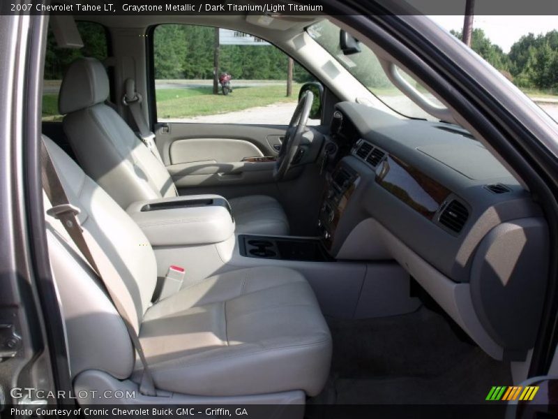 Graystone Metallic / Dark Titanium/Light Titanium 2007 Chevrolet Tahoe LT