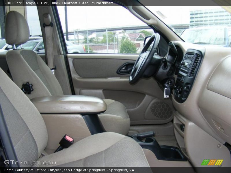 Black Clearcoat / Medium Parchment 2002 Ford Escape XLT V6