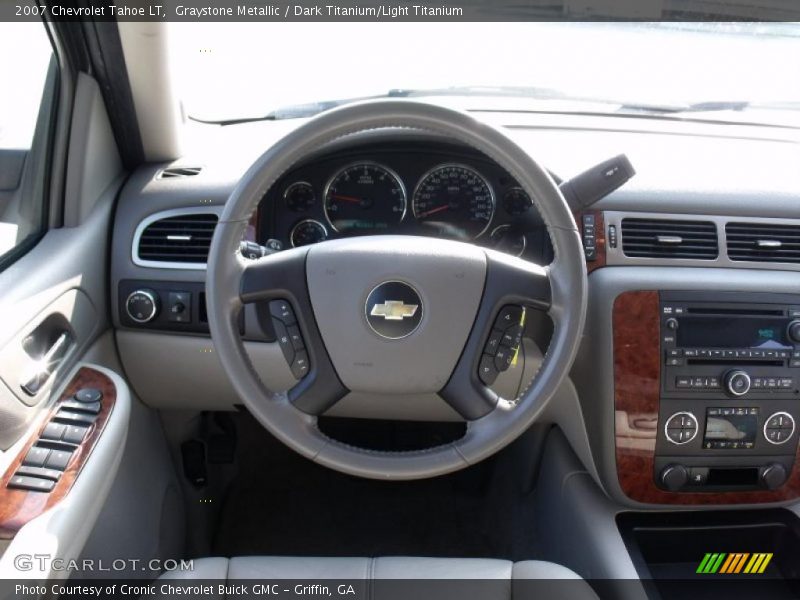 Graystone Metallic / Dark Titanium/Light Titanium 2007 Chevrolet Tahoe LT