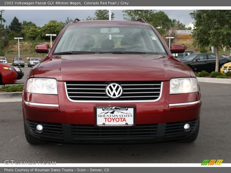 Colorado Red Pearl / Grey 2003 Volkswagen Passat GLX 4Motion Wagon