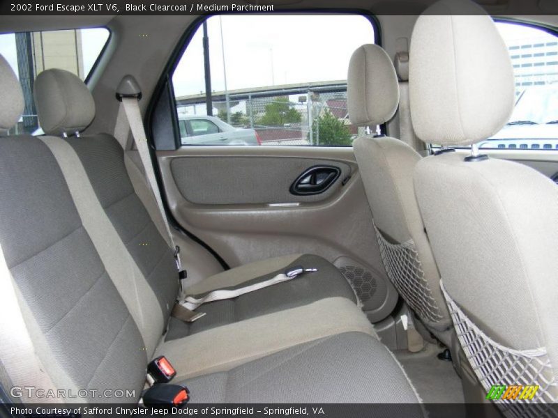 Black Clearcoat / Medium Parchment 2002 Ford Escape XLT V6