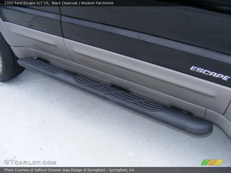Black Clearcoat / Medium Parchment 2002 Ford Escape XLT V6