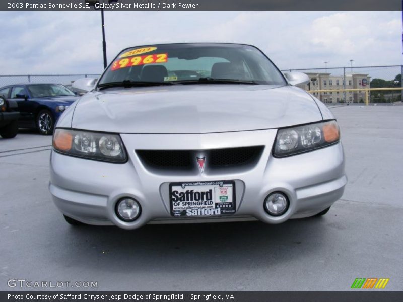 Galaxy Silver Metallic / Dark Pewter 2003 Pontiac Bonneville SLE