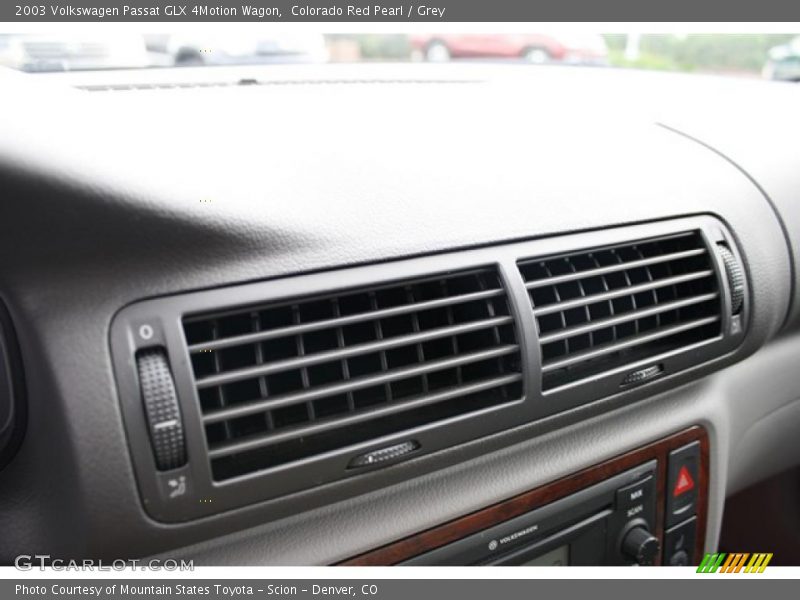 Colorado Red Pearl / Grey 2003 Volkswagen Passat GLX 4Motion Wagon