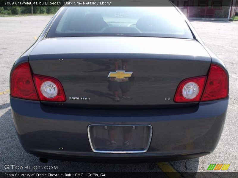 Dark Gray Metallic / Ebony 2009 Chevrolet Malibu LT Sedan