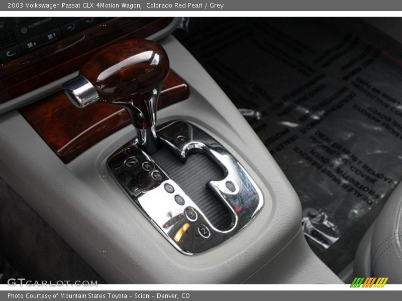 Colorado Red Pearl / Grey 2003 Volkswagen Passat GLX 4Motion Wagon