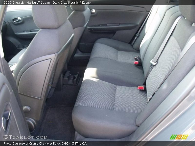 Dark Gray Metallic / Ebony 2009 Chevrolet Malibu LT Sedan