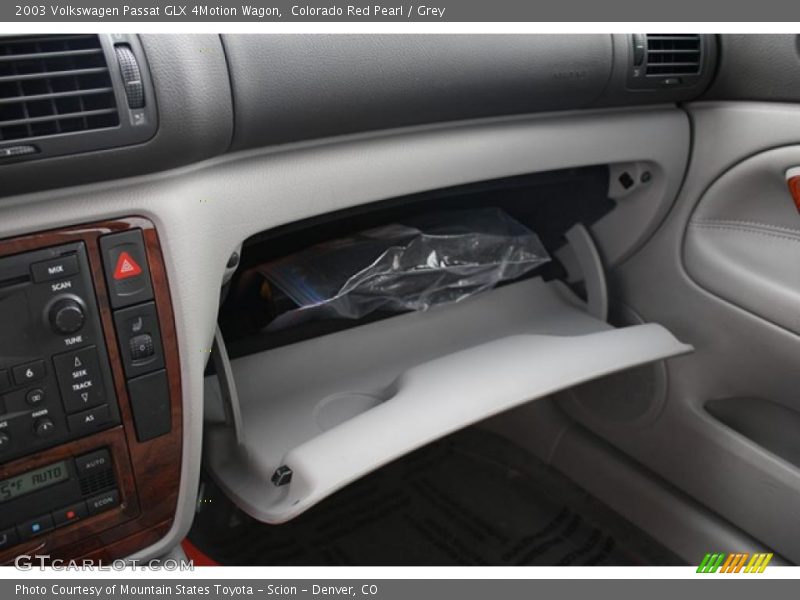 Colorado Red Pearl / Grey 2003 Volkswagen Passat GLX 4Motion Wagon