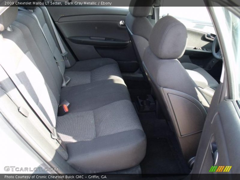 Dark Gray Metallic / Ebony 2009 Chevrolet Malibu LT Sedan