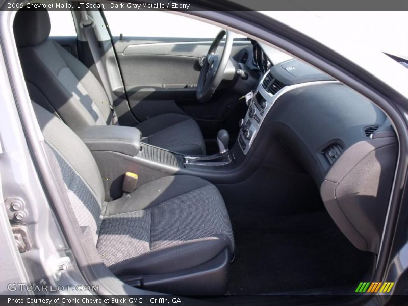 Dark Gray Metallic / Ebony 2009 Chevrolet Malibu LT Sedan