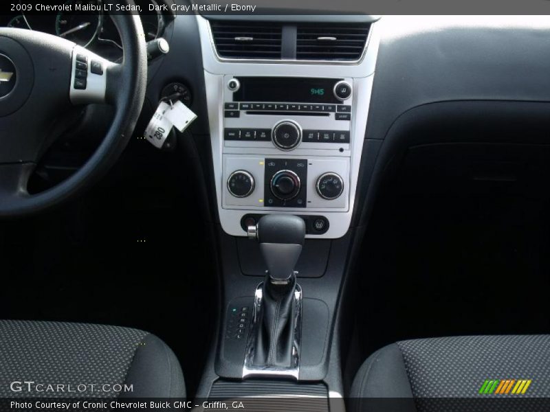 Dark Gray Metallic / Ebony 2009 Chevrolet Malibu LT Sedan