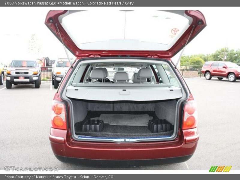 Colorado Red Pearl / Grey 2003 Volkswagen Passat GLX 4Motion Wagon