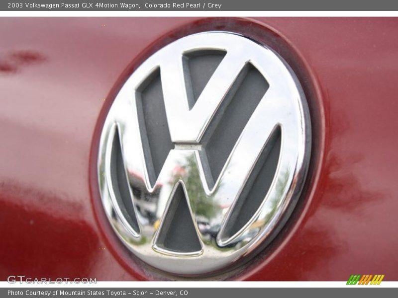 Colorado Red Pearl / Grey 2003 Volkswagen Passat GLX 4Motion Wagon