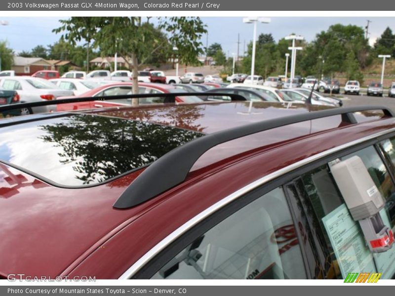 Colorado Red Pearl / Grey 2003 Volkswagen Passat GLX 4Motion Wagon