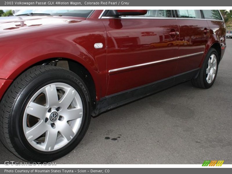 Colorado Red Pearl / Grey 2003 Volkswagen Passat GLX 4Motion Wagon