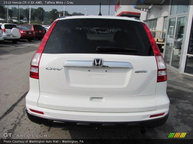 Taffeta White / Gray 2010 Honda CR-V EX AWD