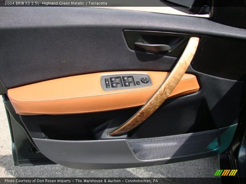 Highland Green Metallic / Terracotta 2004 BMW X3 2.5i
