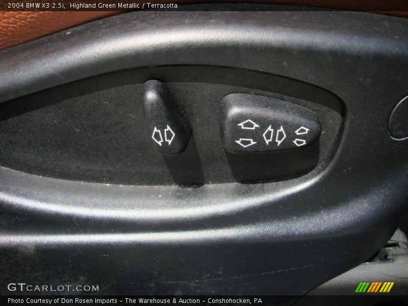 Highland Green Metallic / Terracotta 2004 BMW X3 2.5i