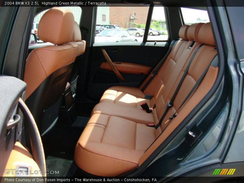 Highland Green Metallic / Terracotta 2004 BMW X3 2.5i